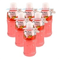 【华南区】Mogu磨谷 椰肉草莓汁饮料 320ml X 6瓶 泰国进口 组合装怎么样?当当网的价格走势-慢慢买比价网